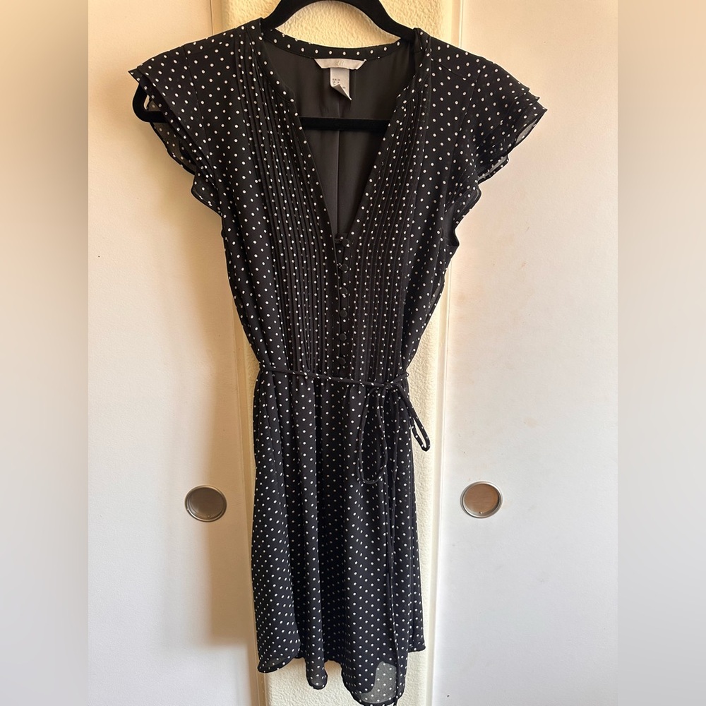 Black Polka Dot Dress